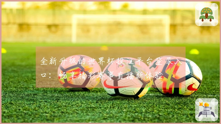 全新升级的世界杯投注平台登录入口：畅享精彩赛事直播新体验